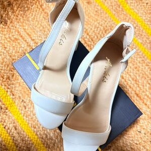 Women's White Heels